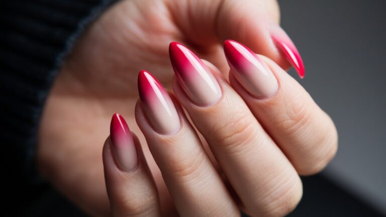 23 Red French Tip Nail Designs