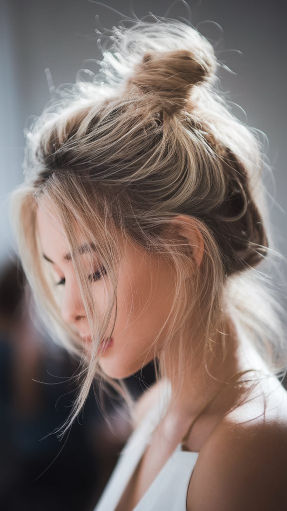 casual stylish hairdo option