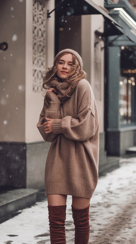 cozy stylish warm attire