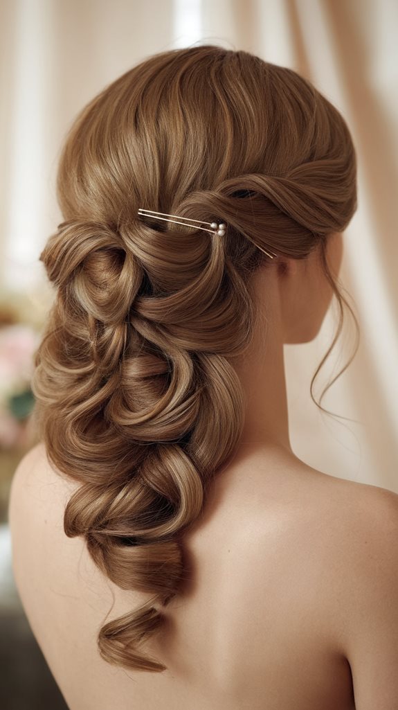 elegant hairstyle with sophistication