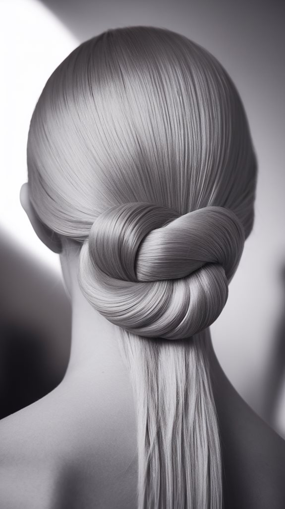 elegant hairstyle with sophistication