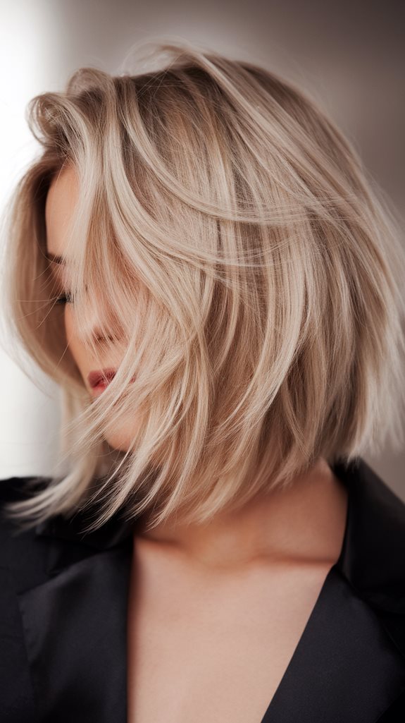 stylish layered haircut trend