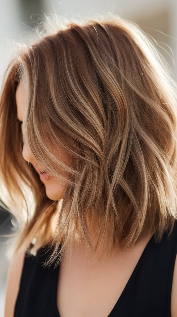 stylish multi layered haircut