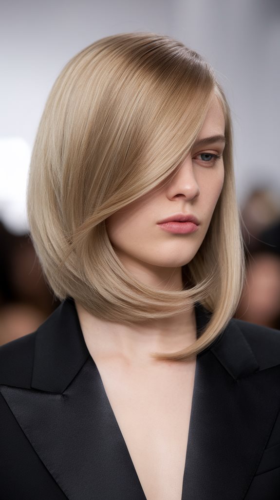 stylish uneven haircut trend