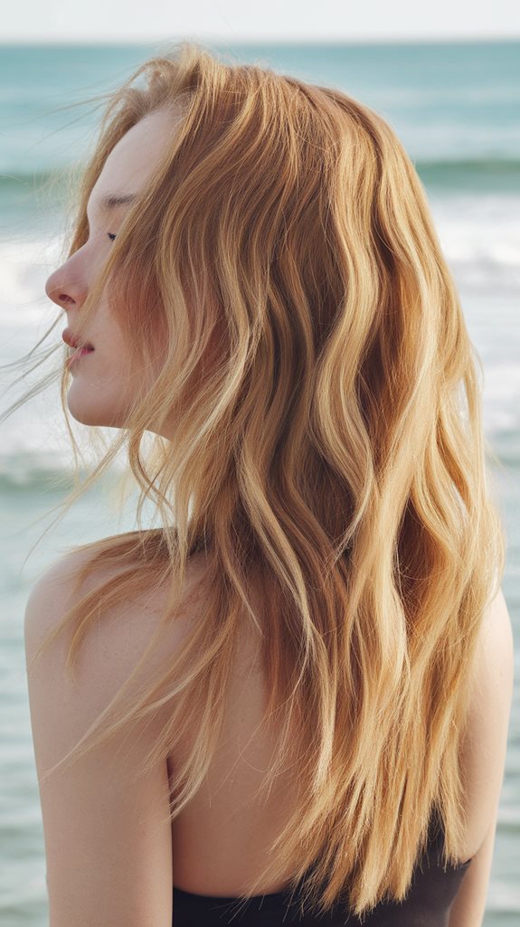 sun kissed ocean curls