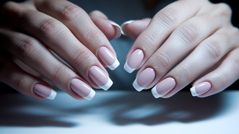 23 French Ombre Nails