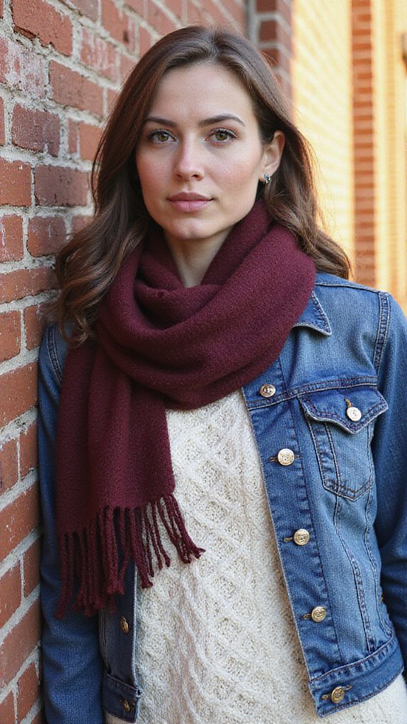 chic layered jacket styling