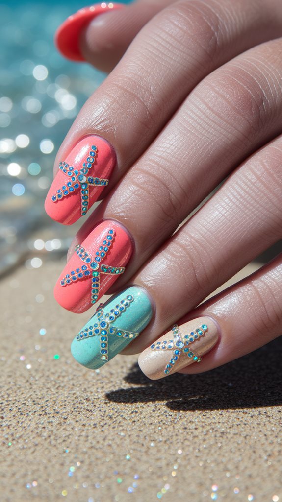 shimmering sea creature beauty