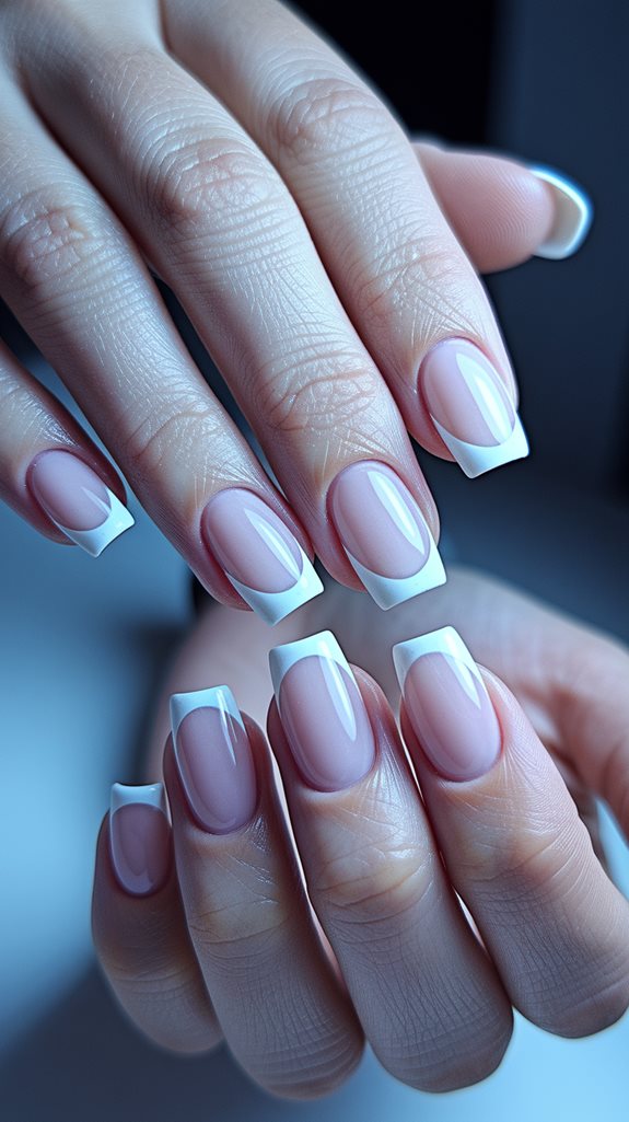 simple elegant nail design