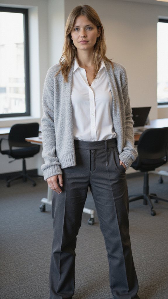 sophisticated office ensemble combination