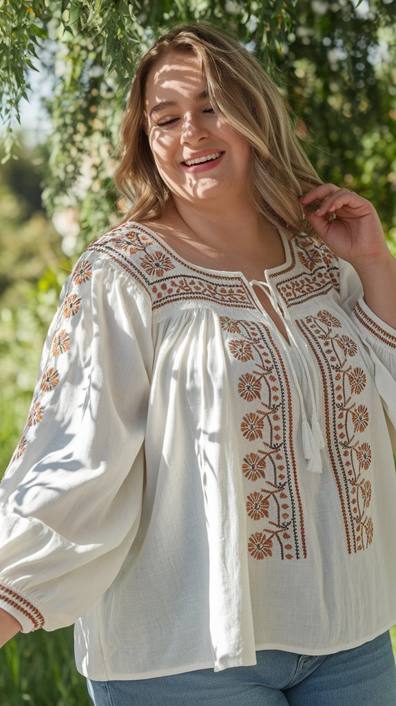 traditional embroidered clothing style