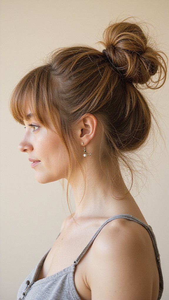 chic casual textured hairstyle