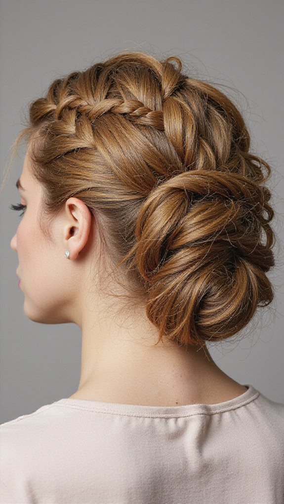 chic twisted rope braid