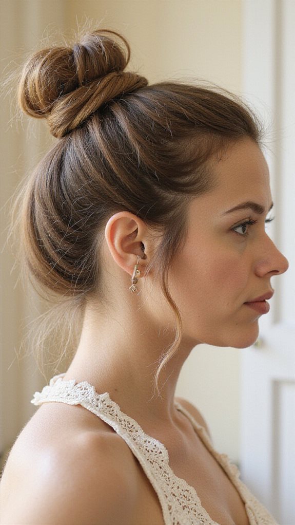 elegant versatile top knot