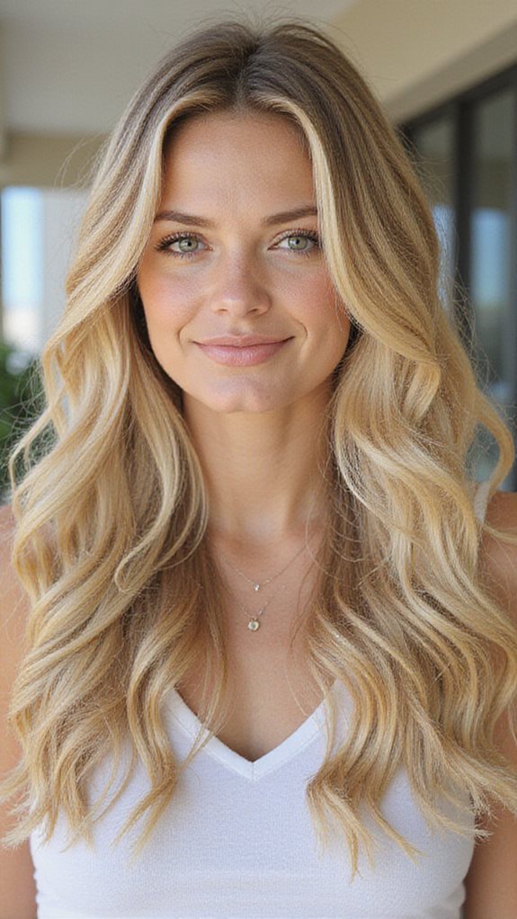 sandy blonde versatile elegance