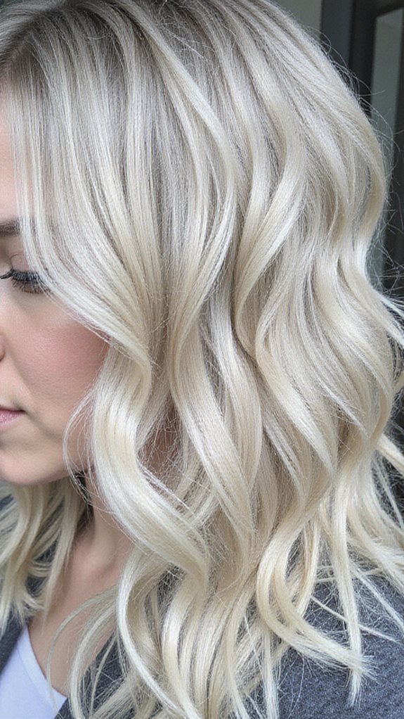 sophisticated light ash blonde