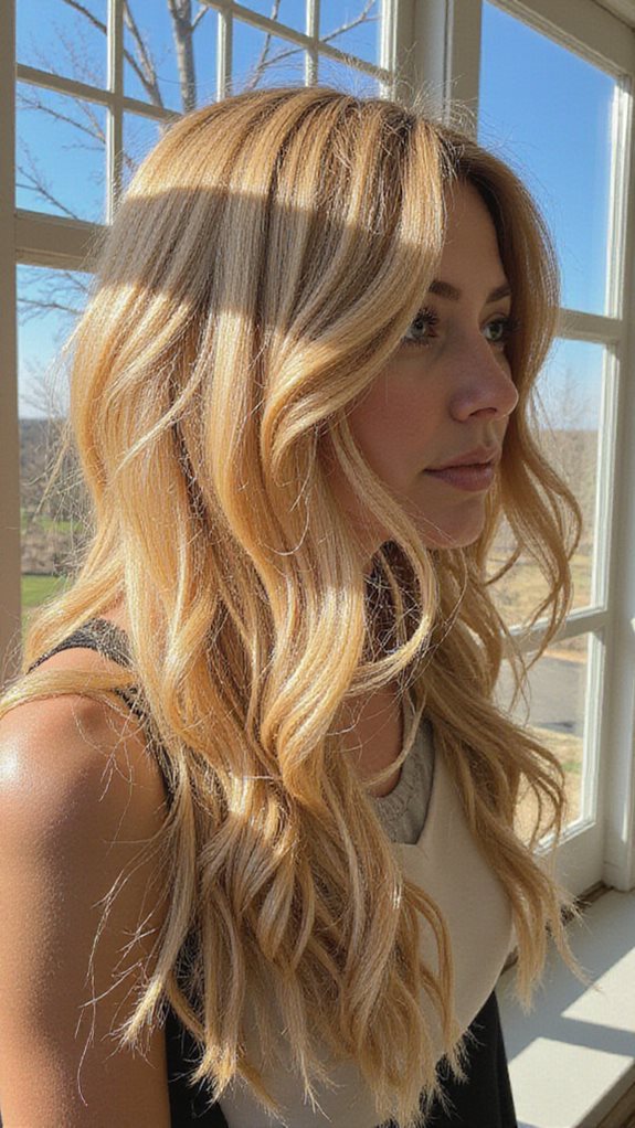 sun kissed blonde hair transformation