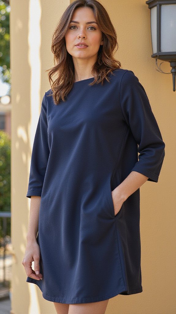 versatile minimalist shift dress