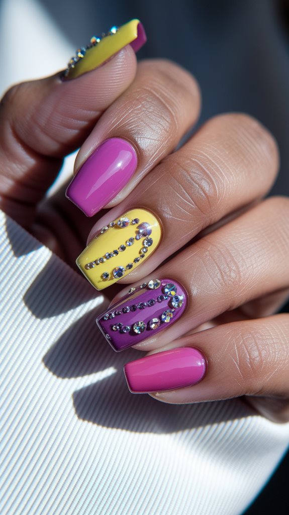 gems sparkling in elegance