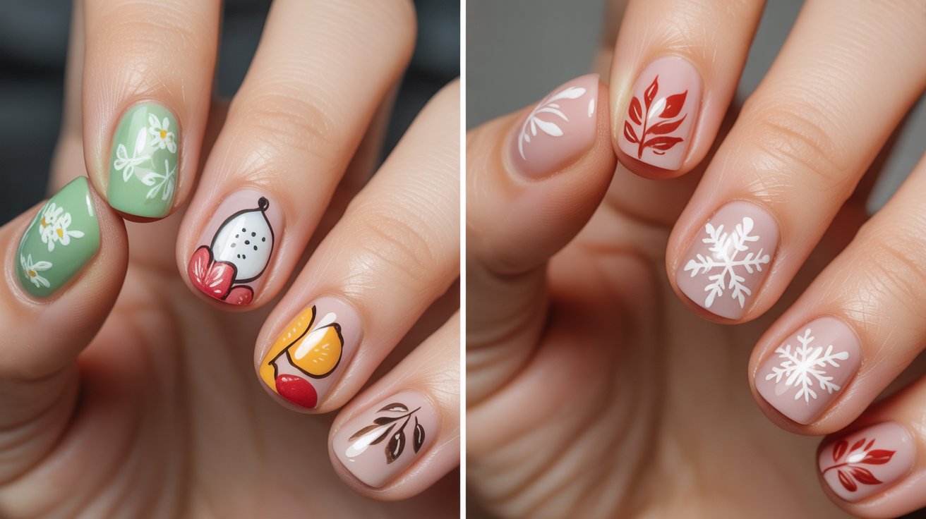 salon nail art