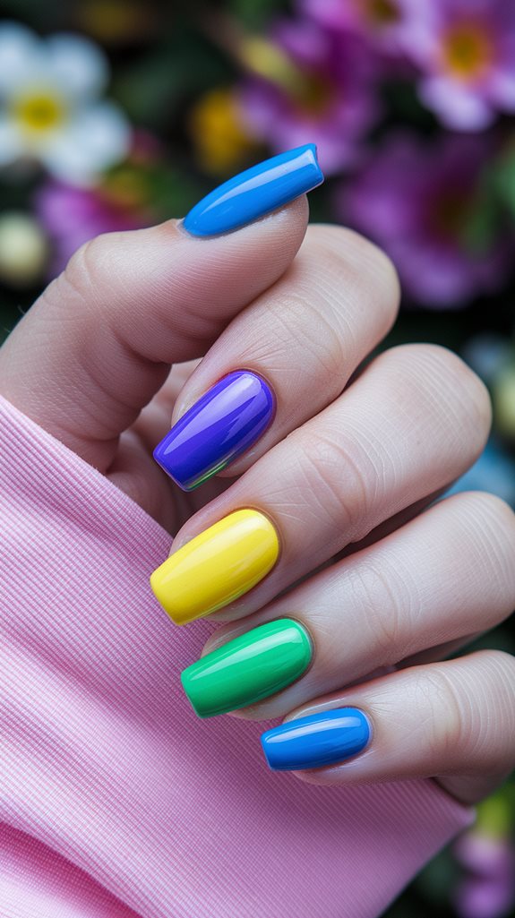 vibrant colors and joy