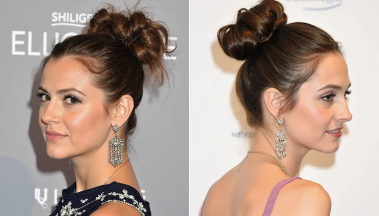 21 High Messy Bun Ideas That Look Expensive But Take 5 Minutes
