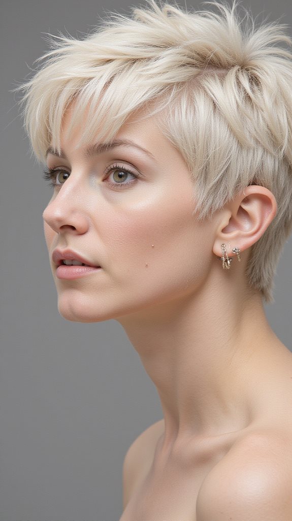 bangs enhance pixie hairstyles