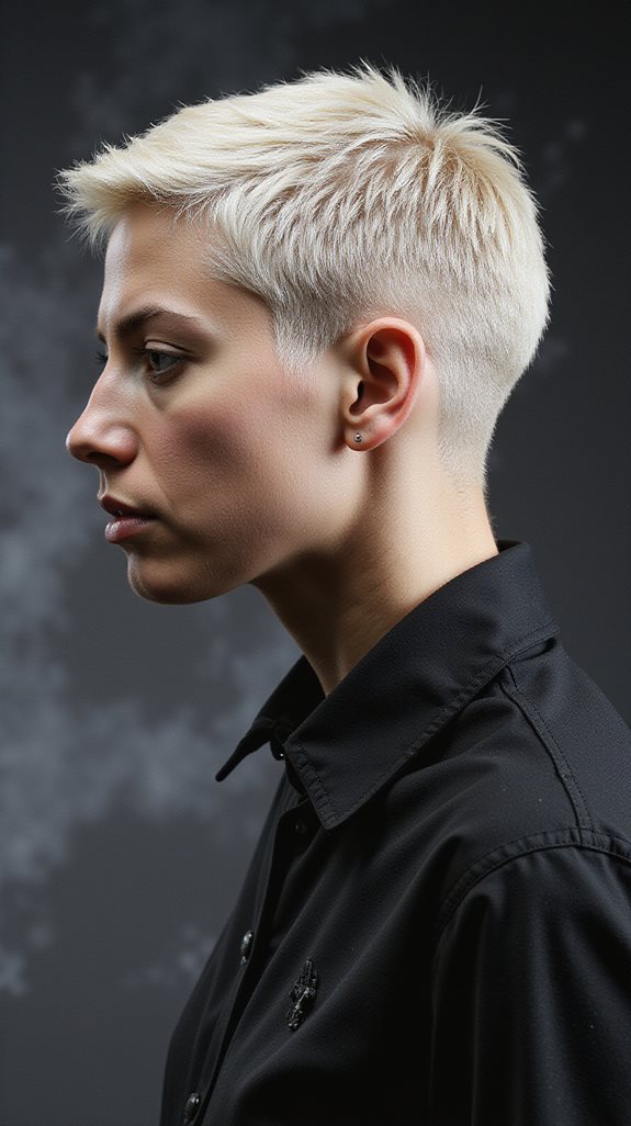 bold edgy versatile hairstyle