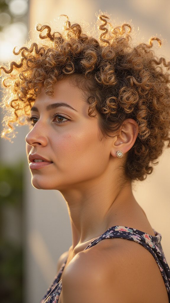 celebrate natural curly texture