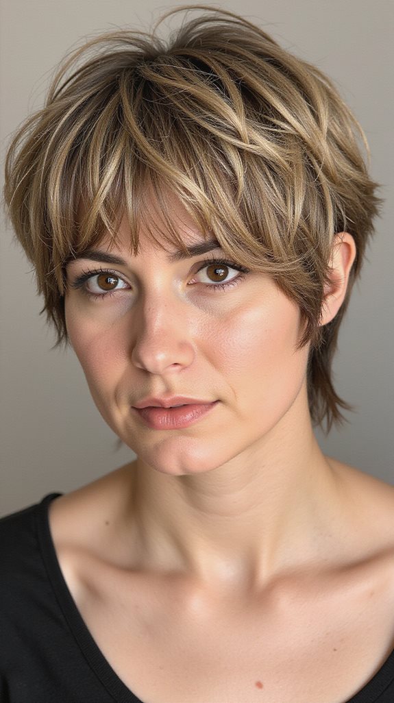 choppy layers textured finish