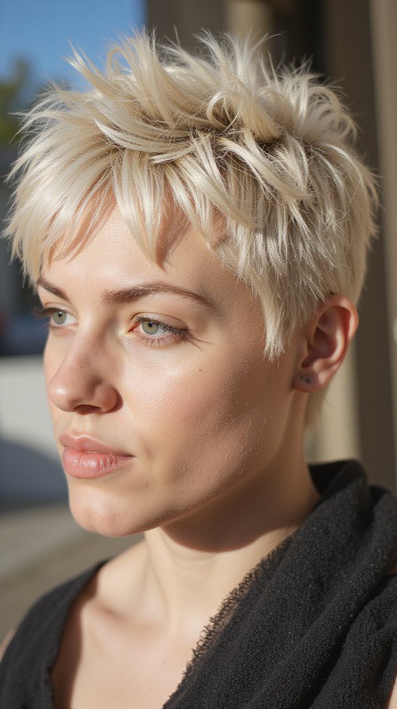effortless chic messy pixie