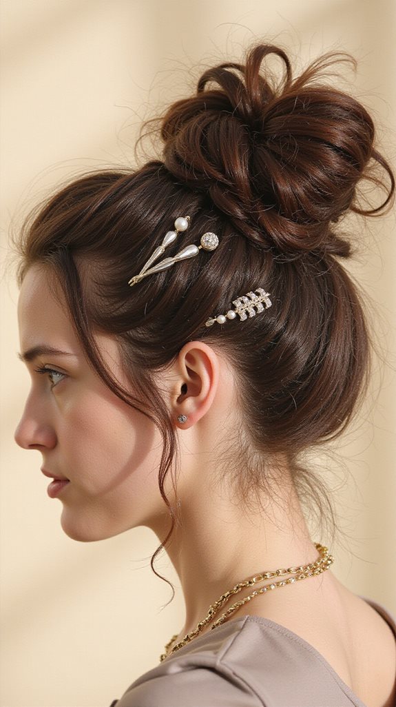 elevate high messy bun