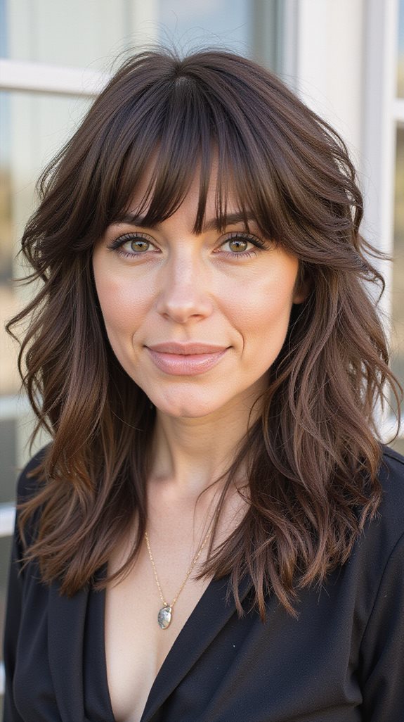 playful edgy layered hairstyle