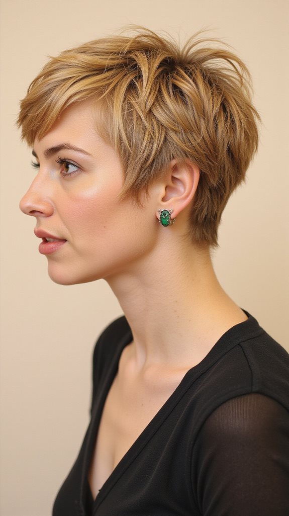 stylish pixie bob haircut