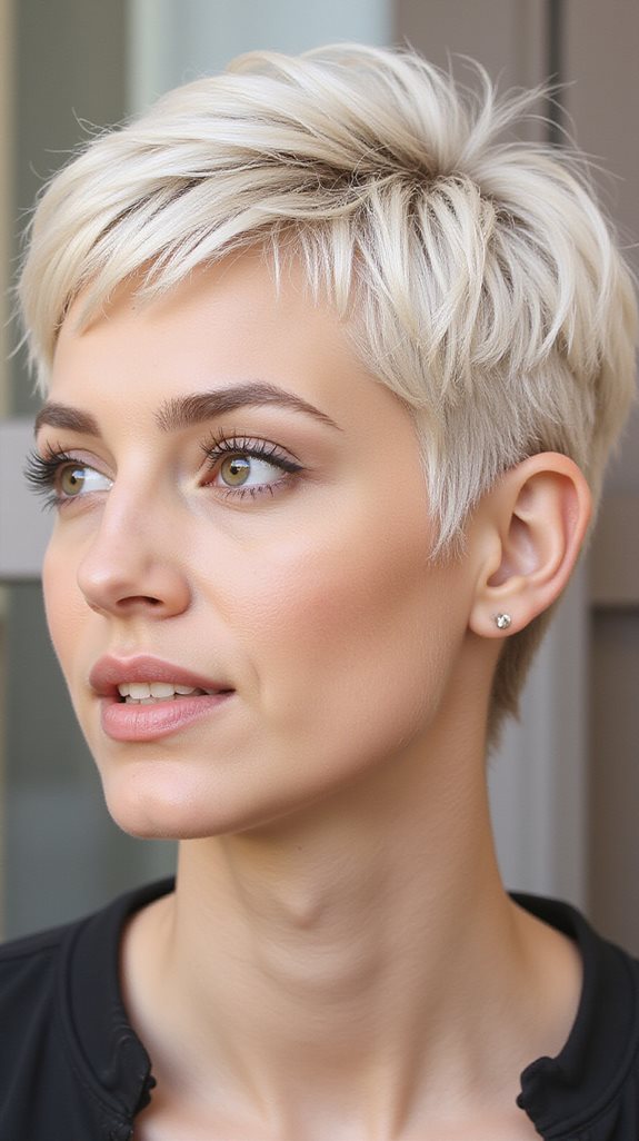 timeless pixie cut elegance