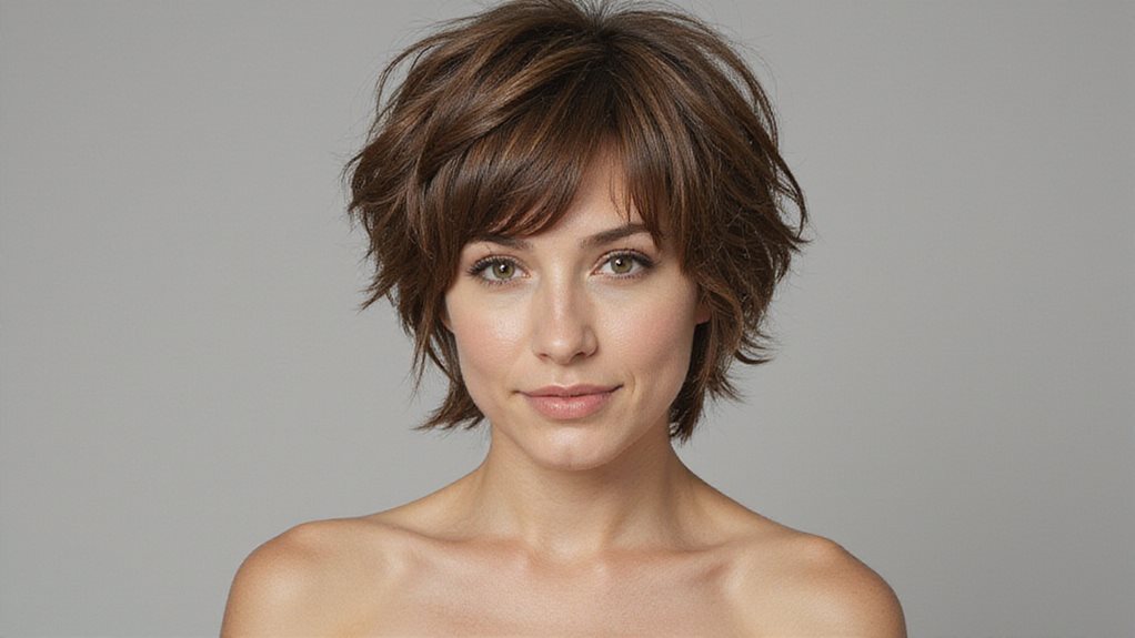 trendy short shag hairstyles