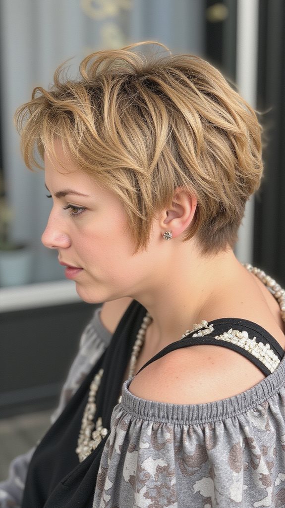 versatile long pixie cut