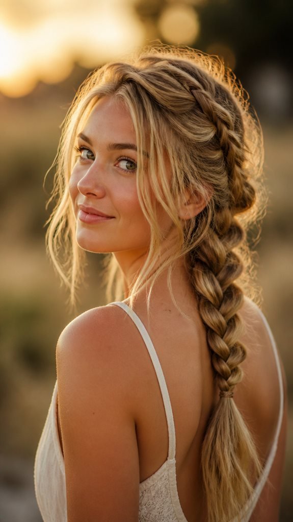 bold textured summer braid