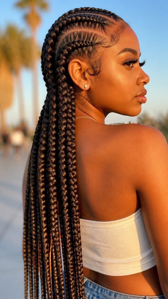 durable summer feed in braids
