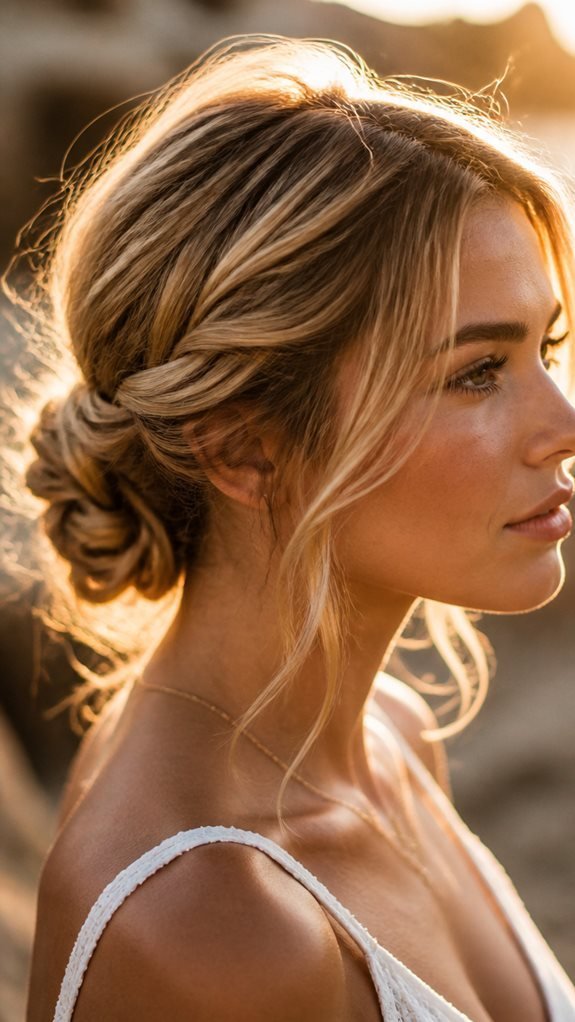 effortless relaxed summer bun