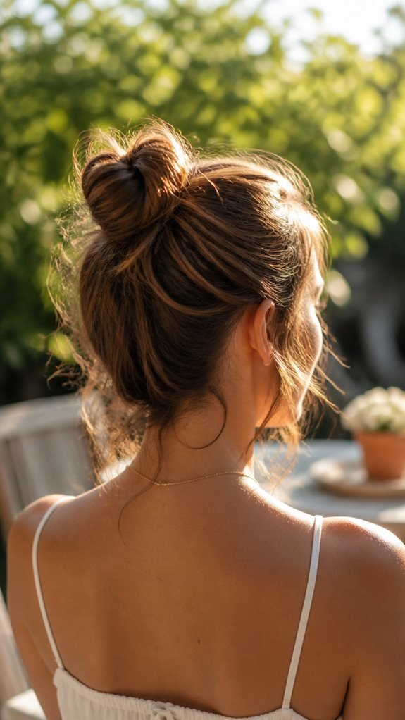 effortless stylish summer hairstyle