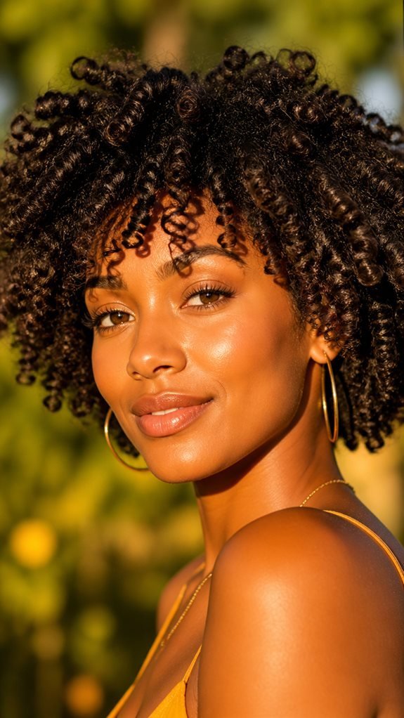 embrace natural curls effortlessly