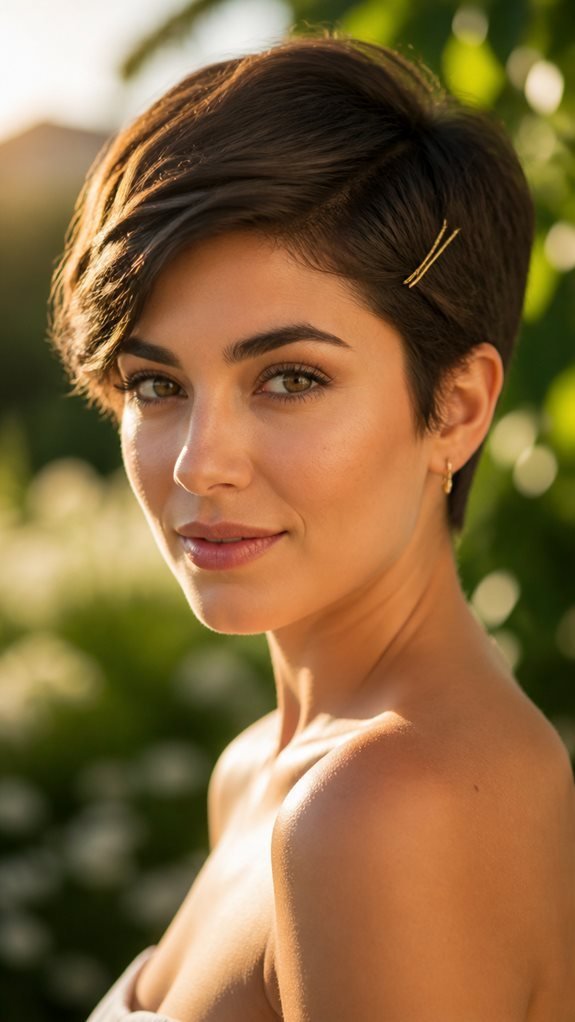 polished side swept summer hairstyles