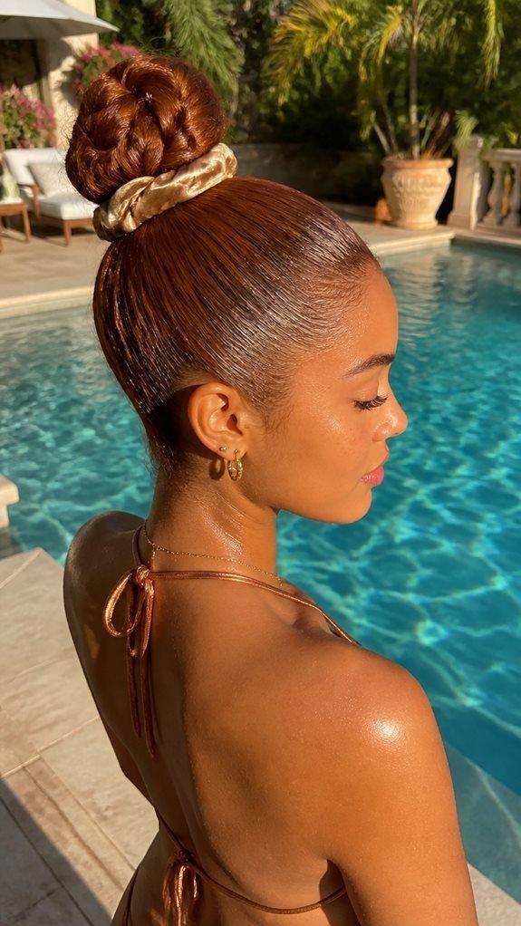 protect hair from chlorine