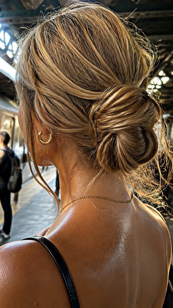quick chic summer updo