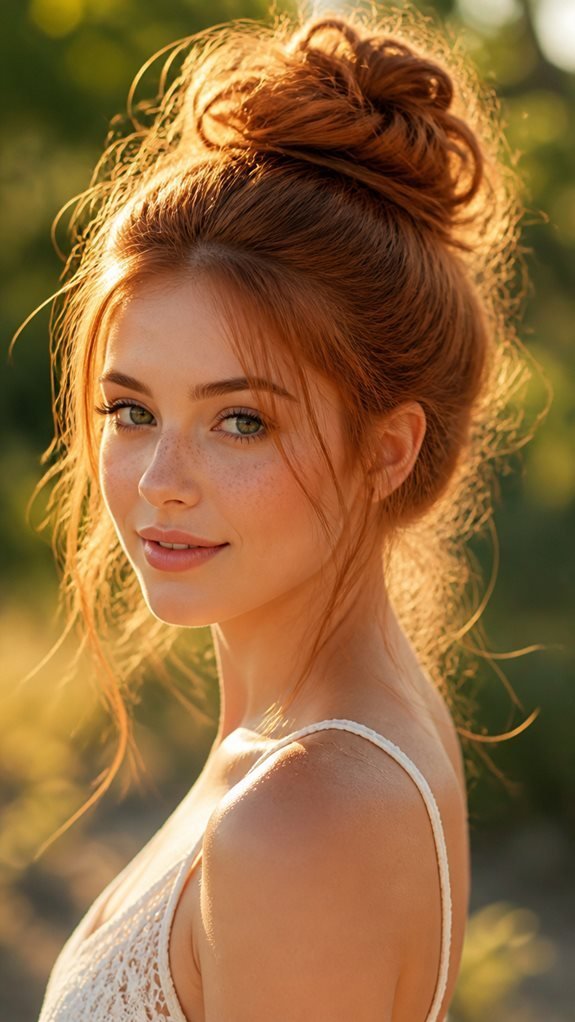 secure messy bun effortlessly