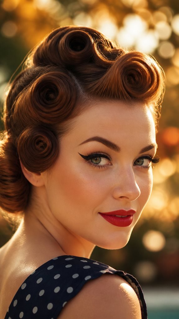 vintage glamour summer styling